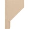 Ekena Millwork 5"W x 10"D x 15"H Classic Clemmons Rough Cedar Woodgrain TimberThane Corbel, Primed Tan CORUR05X10X15CLERCPR - alternate 2